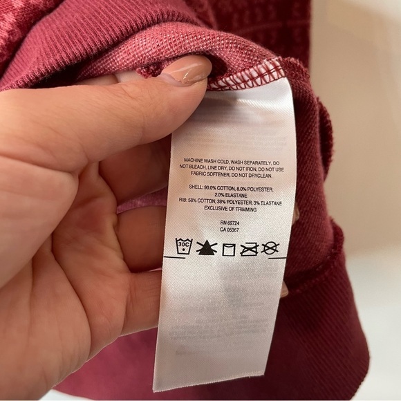 Columbia Holly Peak Jaquard Mock Neck Long Sleeve Top Medium - Picture 5 of 6